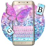 Logo of Pink Sparkle Butterfly android Application 